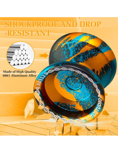 Yoyo Profesional YOYOSTUDIO X0312 con Kit y Cuerdas
