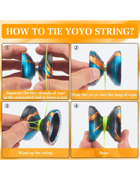 Yoyo Profesional YOYOSTUDIO X0312 con Kit y Cuerdas Yoyo Profesional YOYOSTUDIO X0312 con Kit y Cuerdas