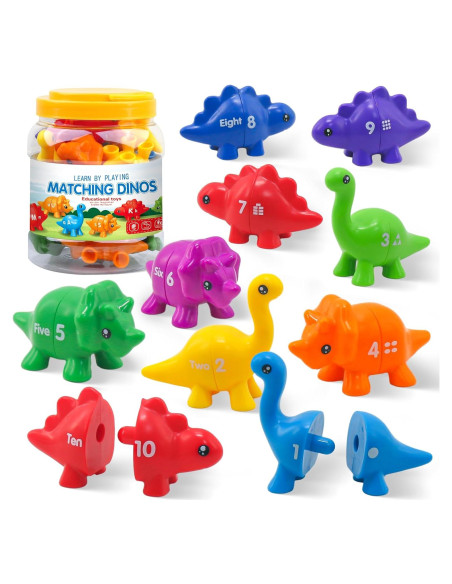 Juguete Montessori Ganaj de Dinosaurios 26 PCS para Niños