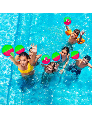 Conjunto de Pelotas y Palas Ayeboovi 6 Palas 3 Pelotas