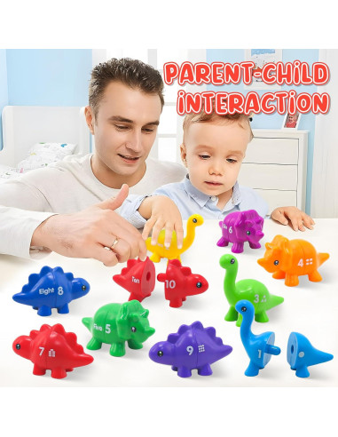 Juguete Montessori Ganaj de Dinosaurios 26 PCS para Niños