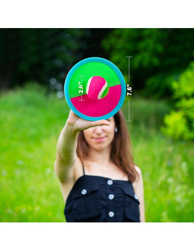 Conjunto de Pelotas y Palas Ayeboovi 6 Palas 3 Pelotas