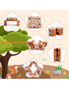 Juego de Cubos Mágicos Yoshimoto 3 Temas para Niños y Adultos 2