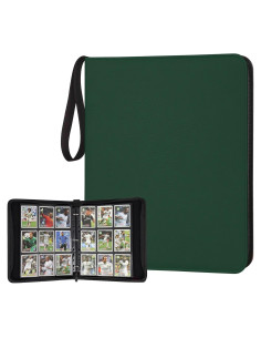 Carpeta de Tarjetas 720 Bolsillos PU NEWBINDER Verde Oscuro