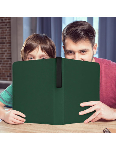 Carpeta de Tarjetas 720 Bolsillos PU NEWBINDER Verde Oscuro