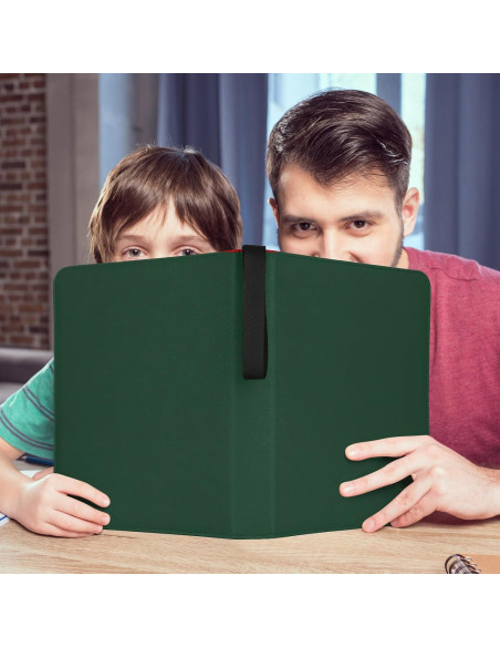 Carpeta de Tarjetas 720 Bolsillos PU NEWBINDER Verde Oscuro