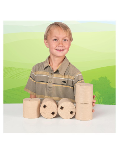 Conjunto de Pacas de Heno 5 Piezas Big Country Toys