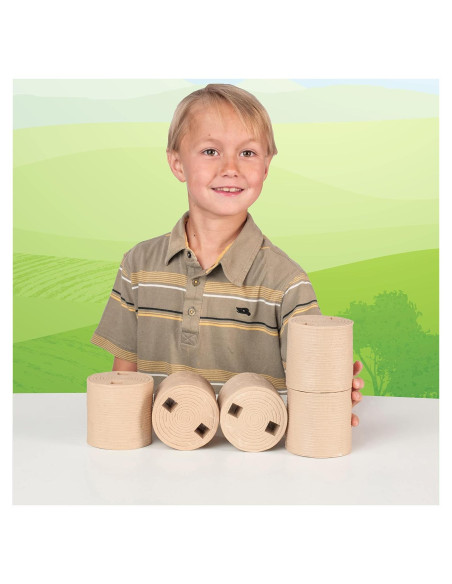 Conjunto de Pacas de Heno 5 Piezas Big Country Toys