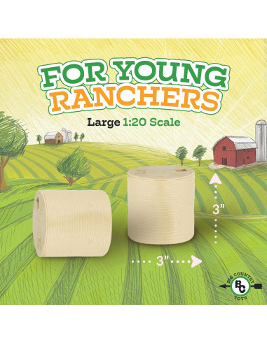 Conjunto de Pacas de Heno 5 Piezas Big Country Toys