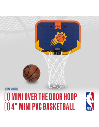 Aro de Baloncesto Mini Franklin Sports NBA Phoenix Suns