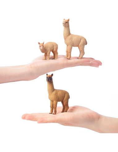 Figuras de Alpaca Toymany 8PCS Juguete Educativo Realista