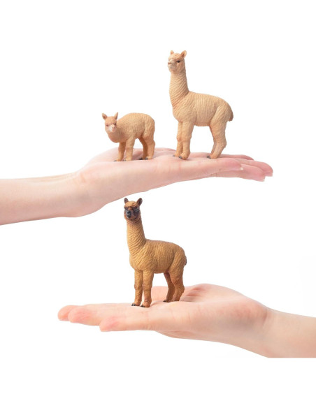 Figuras de Alpaca Toymany 8PCS Juguete Educativo Realista