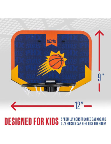 Aro de Baloncesto Mini Franklin Sports NBA Phoenix Suns