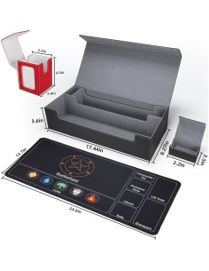 Caja de Deck MTG AFIING 6 en 1 para 2400 Cartas 2