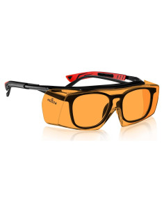 Gafas de Seguridad NoCry OverSpecs Naranja 100% UV y Antiempañante