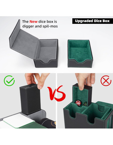 Caja de Deck MTG AFIING 6 en 1 para 2400 Cartas