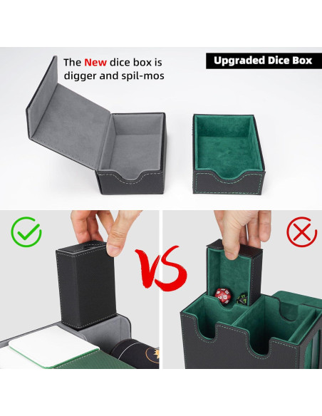 Caja de Deck MTG AFIING 6 en 1 para 2400 Cartas