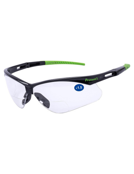 Gafas de Seguridad ProtectX Classic Bifocales 1.5 Dioptrías