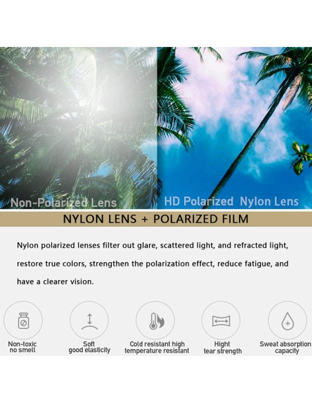 Gafas de sol JULI Sports MJ8001 polarizadas para correr