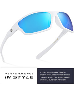 Gafas de sol deportivas Nitrogen polarizadas UV400 unisex 2