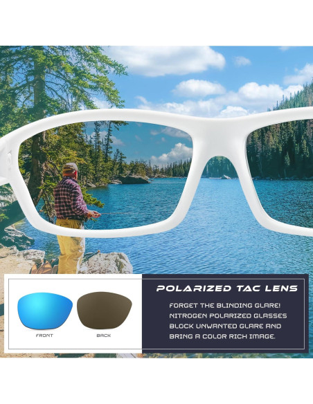 Gafas de sol deportivas Nitrogen polarizadas UV400 unisex