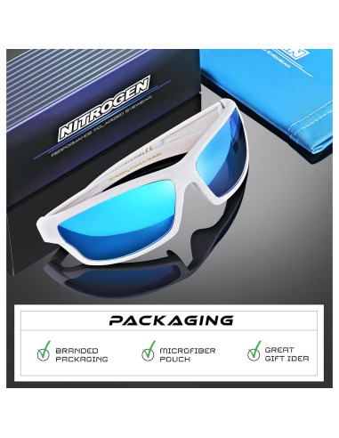 Gafas de sol deportivas Nitrogen polarizadas UV400 unisex