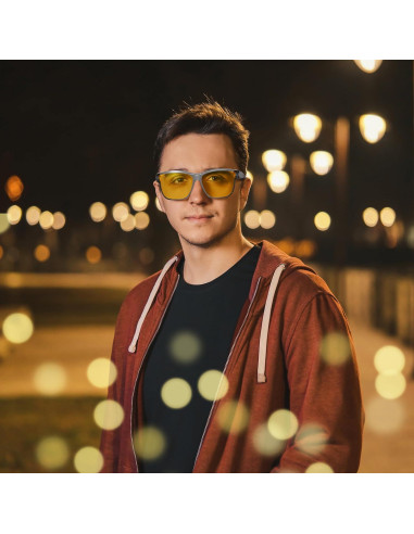 Gafas de Conducción FEISEDY Polarizadas Nocturnas 60mm