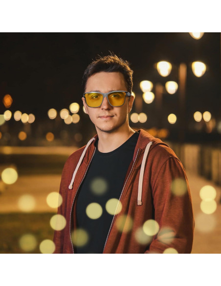 Gafas de Conducción FEISEDY Polarizadas Nocturnas 60mm