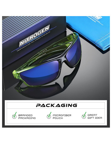 Gafas de sol deportivas Nitrogen polarizadas UV400 unisex
