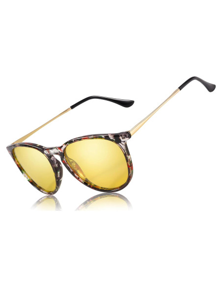 Gafas de Visión Nocturna TJUTR Amarillas Polarizadas UV Gafas de Visión Nocturna TJUTR Amarillas Polarizadas UV