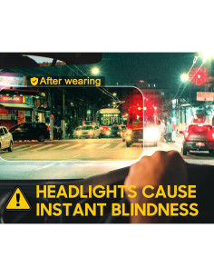 Gafas de Visión Nocturna TJUTR Amarillas Polarizadas UV 2