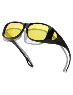 Gafas de Conducción Nocturna TJUTR Polarizadas Amarillas