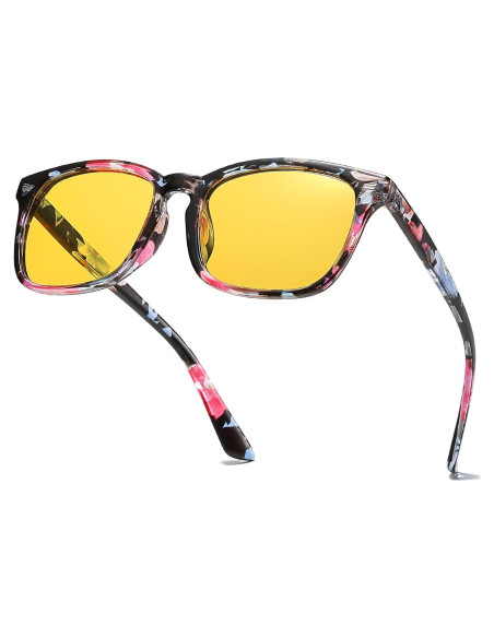 Gafas de Visión Nocturna Polarizadas HD - Antirreflejo Amarillo Gafas de Visión Nocturna Polarizadas HD - Antirreflejo Amarillo