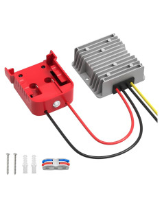 Convertidor DC 18V a 12V Kzreect 20A con Protección