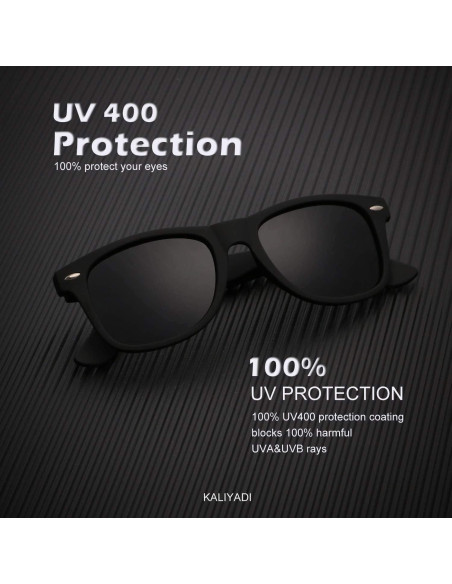 Gafas de sol KALIYADI polarizadas unisex 3 pack UV