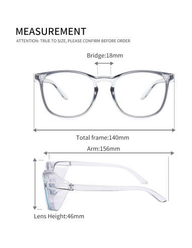 Gafas de Seguridad Alsenor Antiempañante UV Azul