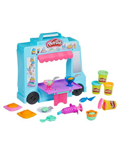 Camión de Helados Play-Doh con 20 Accesorios y 5 Colores