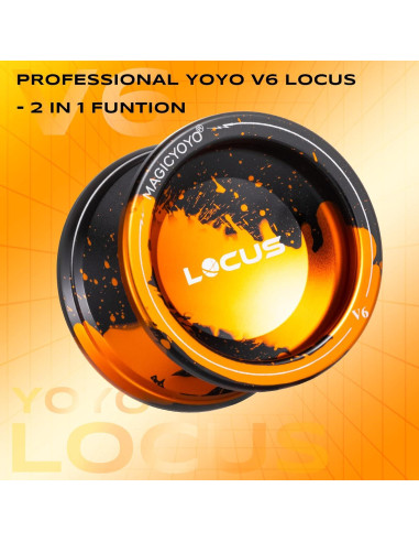 Yoyo MAGICYOYO V6 Locus Metal Responsivo y No Responsivo