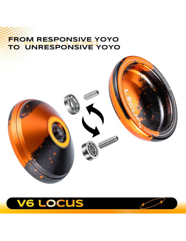 Yoyo MAGICYOYO V6 Locus Metal Responsivo y No Responsivo