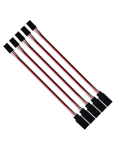 Cable de extensión de servo 3 pines Nvwadayu 15 cm 5 piezas