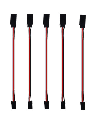 Cable de extensión de servo 3 pines Nvwadayu 15 cm 5 piezas