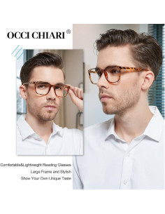 Gafas de Lectura OCCI CHIARI 2.5x para Hombres Elegantes 2