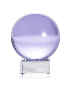 Bola de Cristal K9 40mm LONGWIN Fengshui Púrpura