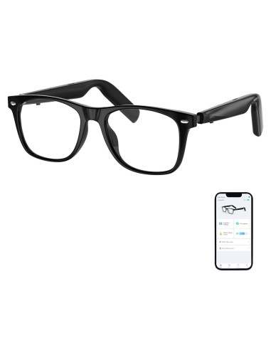 Gafas Inteligentes GetD con Bluetooth, Anti-Luz Azul, 11H Uso