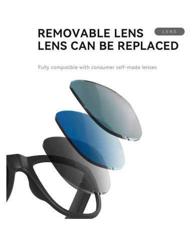 Gafas de Sol Inteligentes Bluetooth GS01 - Audio UV400 Polarizadas