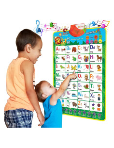 Póster Interactivo Just Smarty Alfabeto 60x45 cm Verde