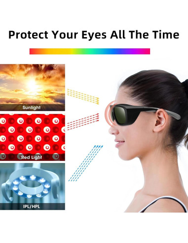 Gafas de seguridad Alsenor OD5+ protección ocular 200-2000nm