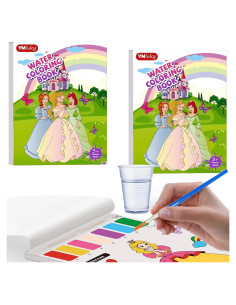 Conjunto de Pintura Acuarela YMluky para Niños 4-8 Años