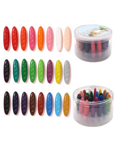 Crayones Lavables FANYUETIAN 24 Piezas Multicolor