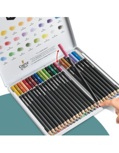 Conjunto de 24 Lápices de Colores Castle Arts Kandinsky 2